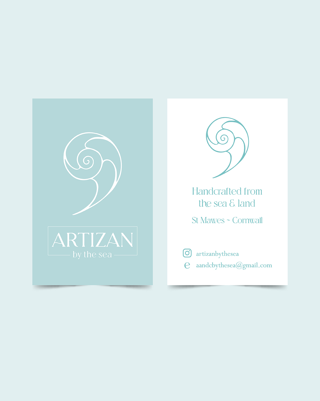 Artizan By The Sea Business Card