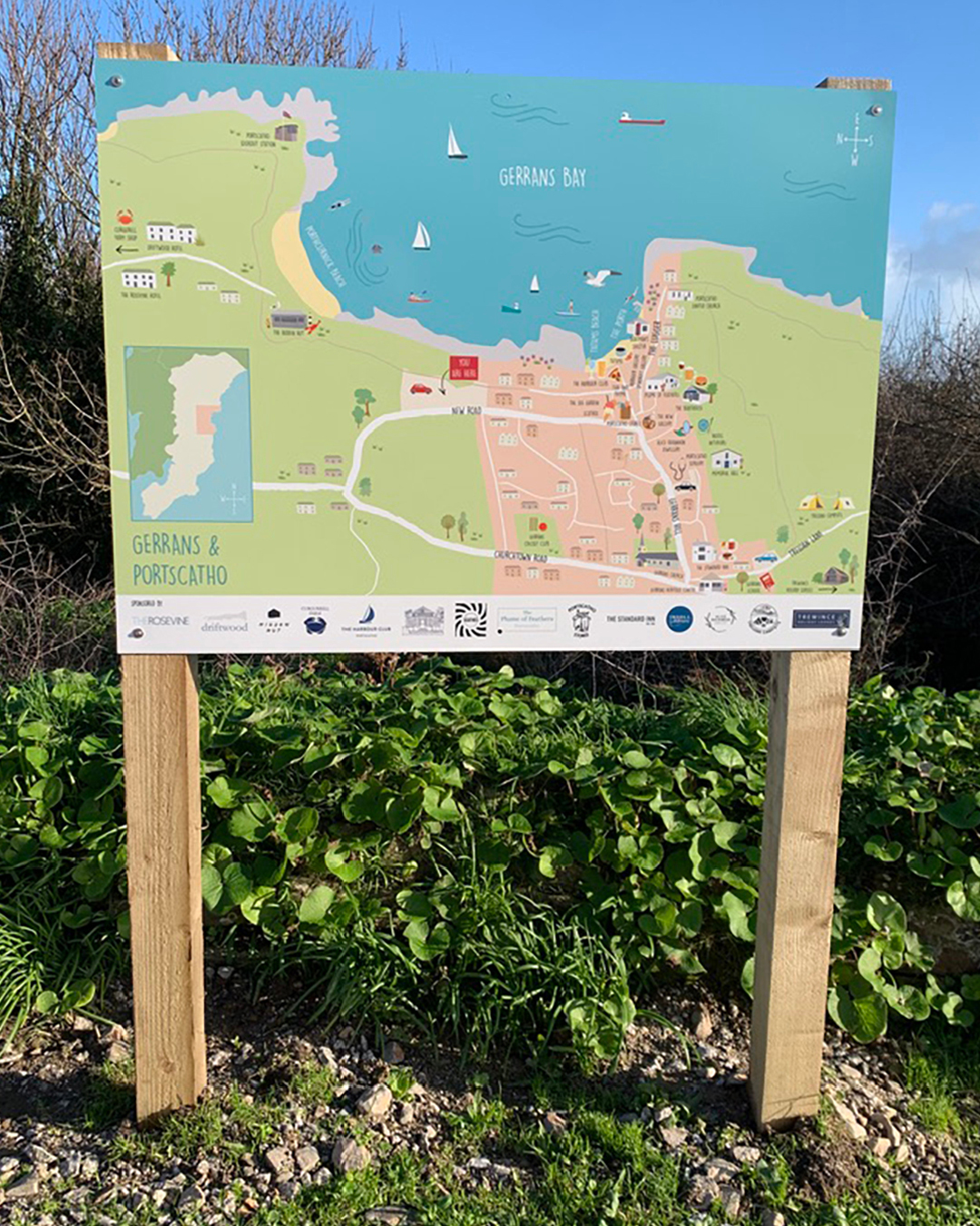 Village Map New Road