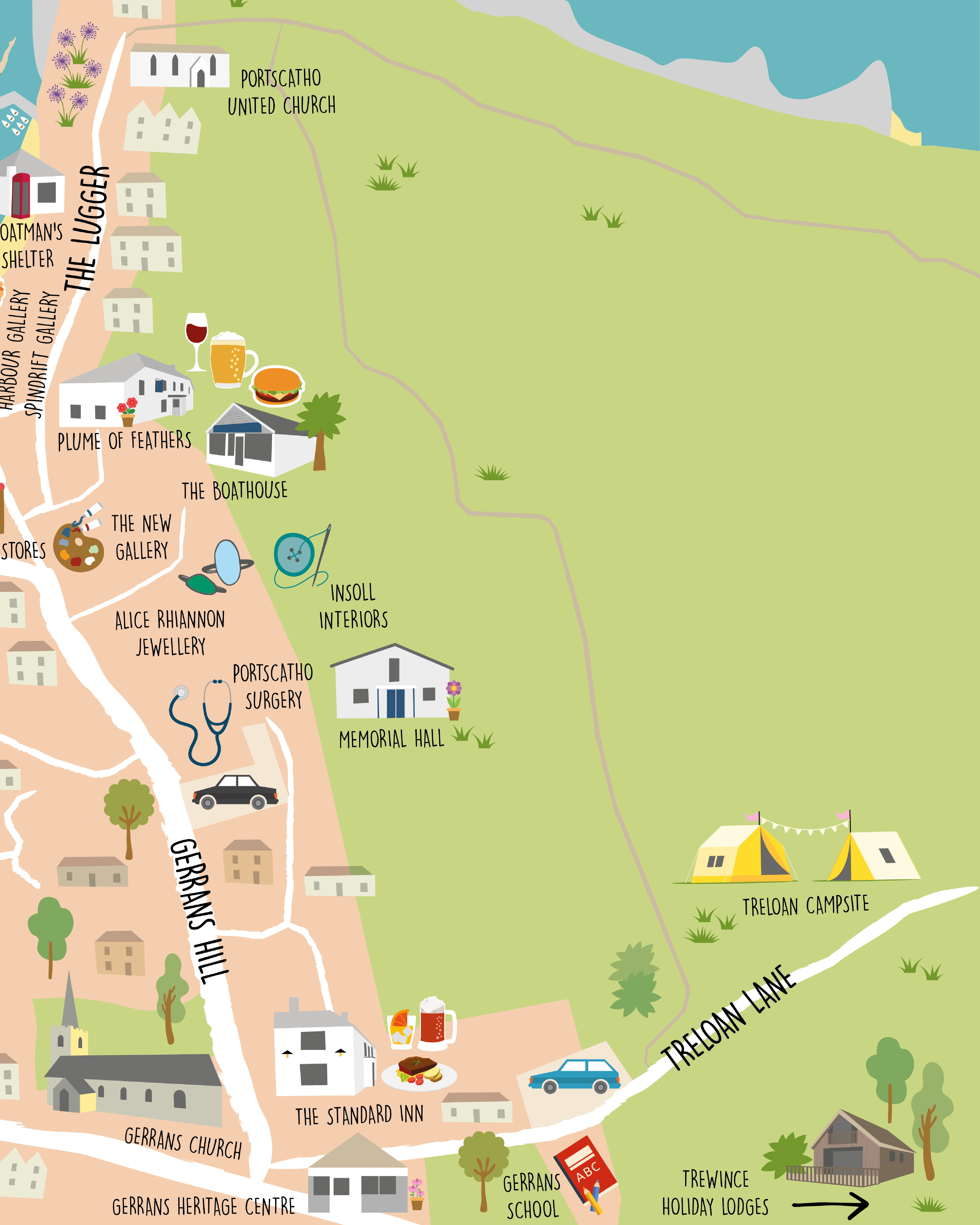 Village Map Detail